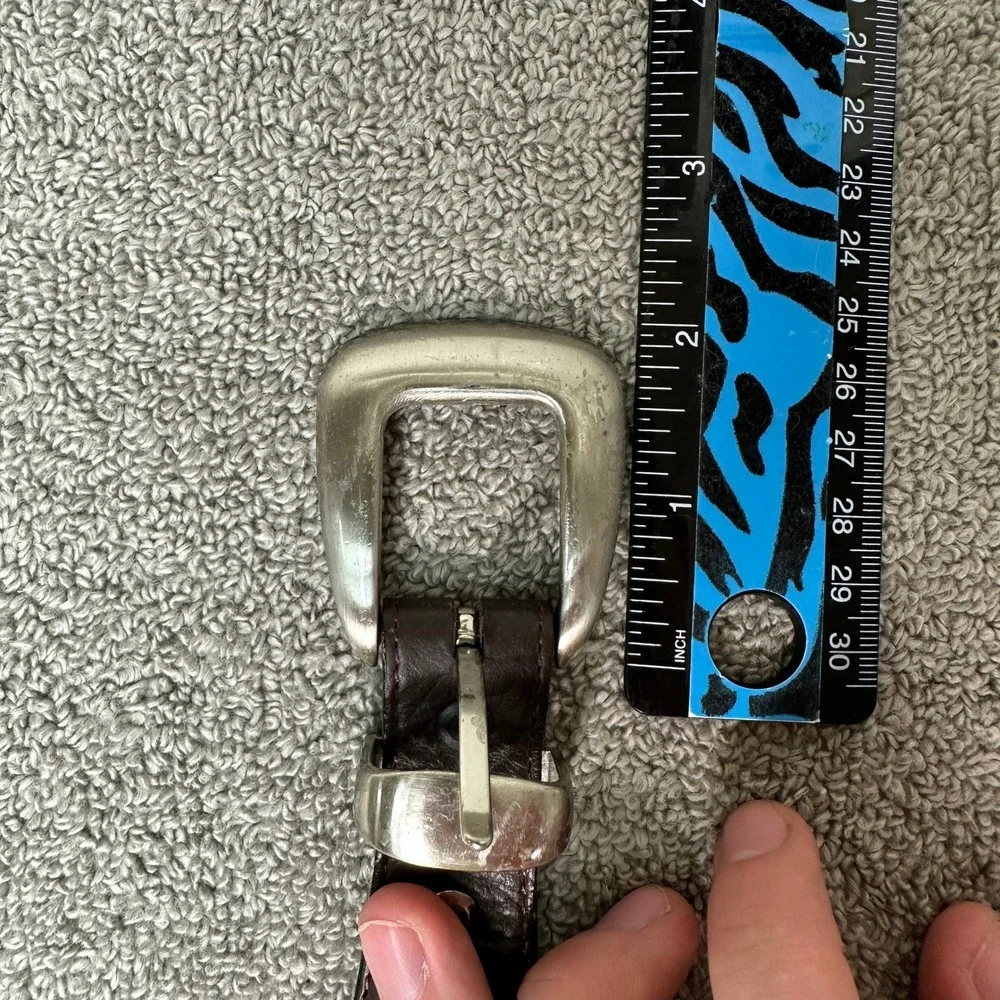 Orvis leather belt